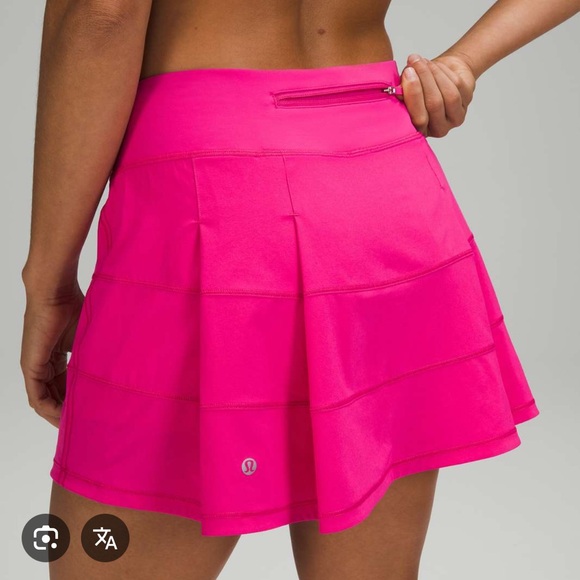 Lululemon pace rival mid rise skirt sonic pink - Picture 1 of 5